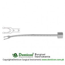 Obwegeser Septonasal Osteotome Graduated Stainless Steel, 18.5 cm - 7 1/4" Blade Width 8 mm